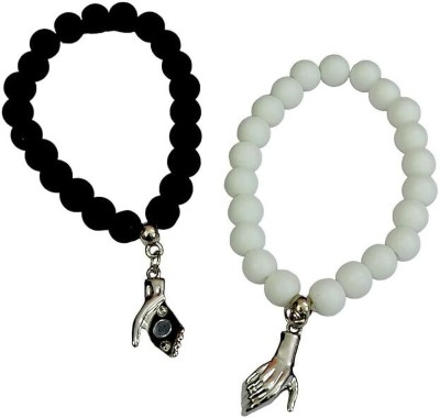 AMANVANI Crystal Beads Bracelet Set(Pack of 2)