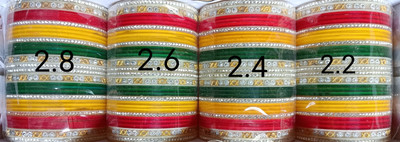 Gulafshan Enterprises Plastic Bangle Set(Pack of 4)