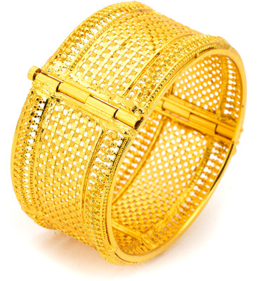 Manikya Brass Gold-plated Bangle