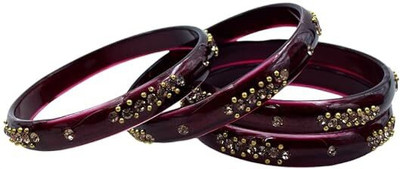 Rudra Glass Bangle Set(Pack of 4)