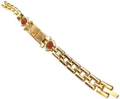 Kuttumb Gems & Jewels Brass Gold-plated Bracelet