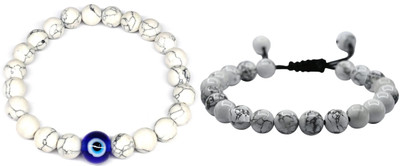 HouseOfCommon Stone, Crystal Bracelet Set(Pack of 2)