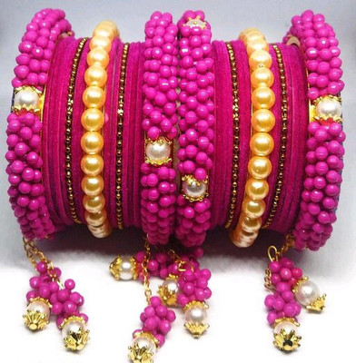 ZADLAXAR Metal Bangle Set(Pack of 34)
