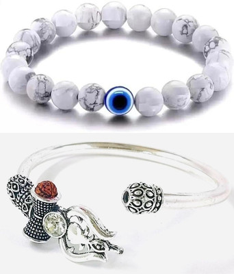 IKONKARR Stone, Evil Eye, Alloy Bracelet(Pack of 2)
