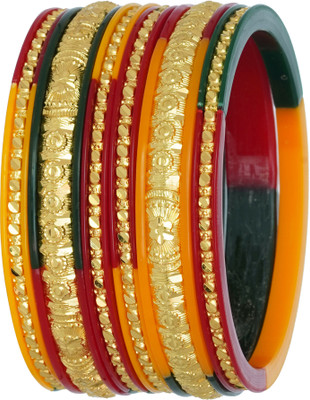 Barrfy Collections Alloy Bangle Set(Pack of 6)