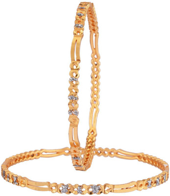 Efulgenz Alloy Bangle Set(Pack of 2)