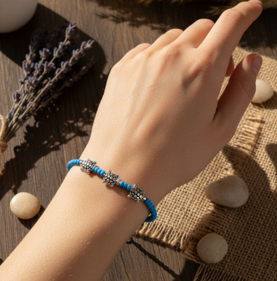 Gurjari Jewellers Brass Silver Bracelet