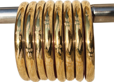 aayat collection Glass Bracelet Set(Pack of 8)