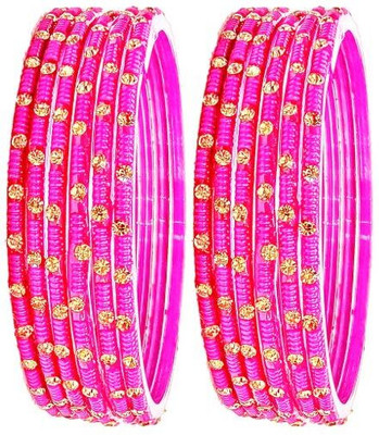 LYBASHINE Glass Gold-plated Bangle Set