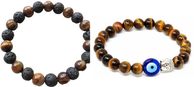 Malas Collection Stone, Glass Bracelet Set(Pack of 2)