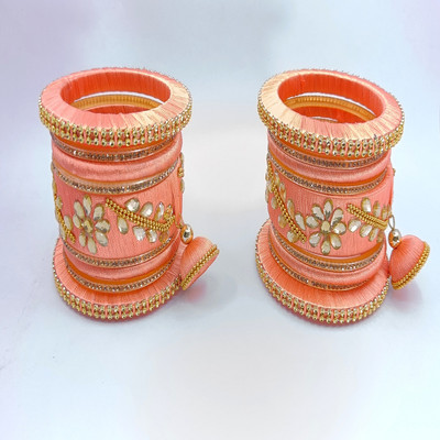 MAHAVEER TRADERS Alloy Bangle Set(Pack of 2)