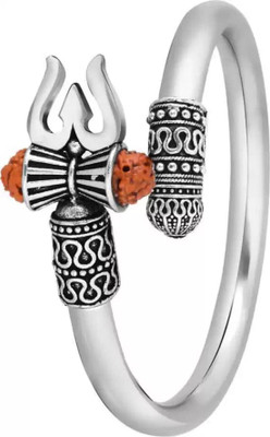 Spyroniix Reeal Treasuree Brass Silver Coated Bracelet