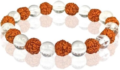 Rudraksham Crystal, Rudraksha Bracelet(Pack of 2)