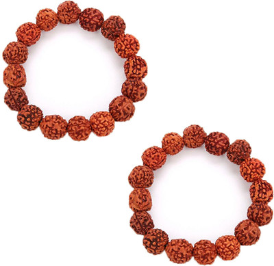 PETRICHOR Rudraksha Bracelet Set(Pack of 2)