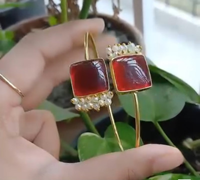 R S COLLECTION Alloy Gold-plated Cuff