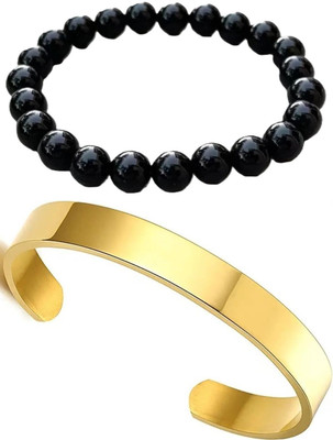 HouseOfCommon Brass, Stone, Crystal, Plastic, Alloy Bracelet(Pack of 2)