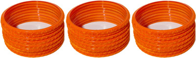GROWLIC Glass Bangle Set(Pack of 24)