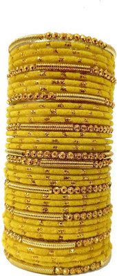 Metamo Glass Bangle Set(Pack of 34)
