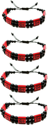 KINGSTYLEIMPEX Metal Charm Bracelet(Pack of 4)