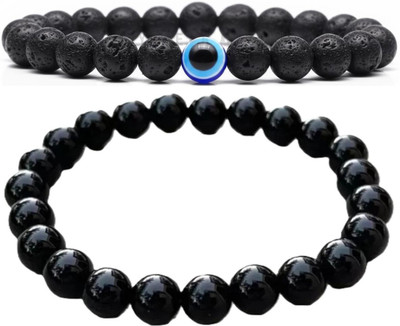 HouseOfCommon Brass, Stone, Crystal, Plastic Bracelet(Pack of 2)