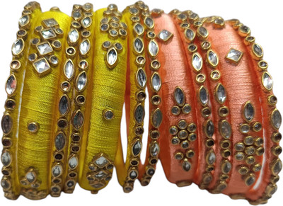 Shraddha creations Plastic Bangle Set(Pack of 12)