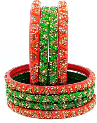 LYBASHINE Glass Bangle Set