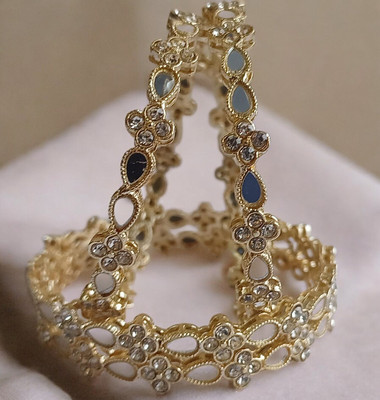 devanya crafts Brass Bangle Set(Pack of 4)