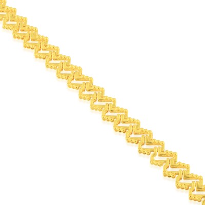 Dzinetrendz Brass Gold-plated Bracelet