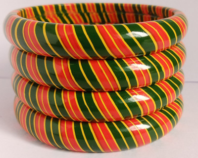 Lahti wala lac Lac Bangle Set(Pack of 4)