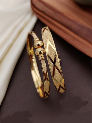 radhee imitation Brass, Alloy Brass Armlet Set(Pack of 2)