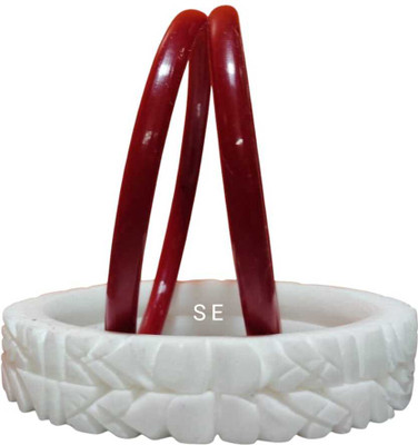 sumana Enterprise Shell Bangle Set(Pack of 4)