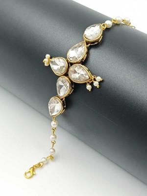 A2 Fashion Brass Crystal Gold-plated Bracelet