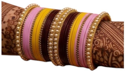 MAA LAXMI Plastic Bangle Set(Pack of 10)