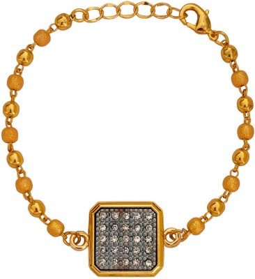 Shiv Jagdamba Brass, Crystal Brass Bracelet