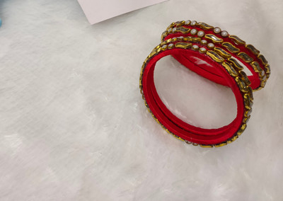PMR Shringaar Dori, Plastic Bangle Set(Pack of 4)