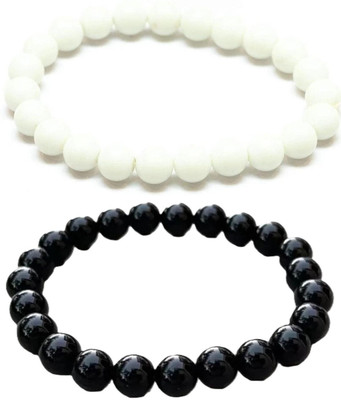 HouseOfCommon Brass, Stone, Crystal, Plastic Bracelet(Pack of 2)