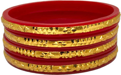 Ashia Retails Plastic Bangle(Pack of 4)