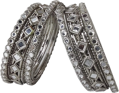 oms Metal Bangle Set(Pack of 6)