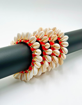 nitya fashion Shell Bangle Set(Pack of 4)