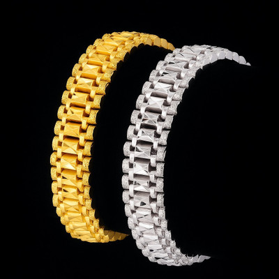 COMMON ETAIL Stainless Steel Bracelet(Pack of 2)