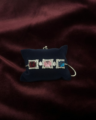 SMNCR Stainless Steel Silver Bracelet