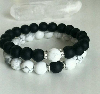 ONLIKE Stone Beads Bracelet(Pack of 2)