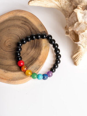 Look And Adorn 7 Chakra Crystal Bracelet