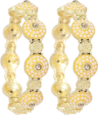 ZULKA Metal Zircon Kada(Pack of 2)