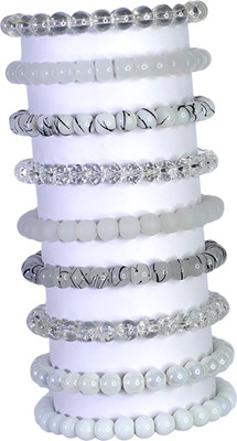 REGLET Glass Bracelet Set(Pack of 9)