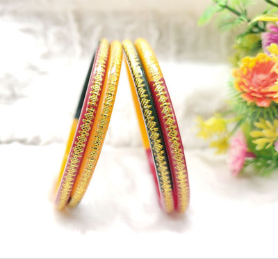 Radheraani Plastic Bangle Set(Pack of 4)