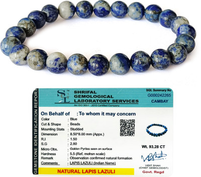 CRIKI Lapiz Lazuli Crystal Bracelet