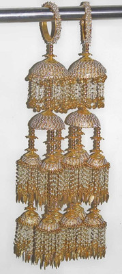 Amit Brass Gold-plated Kalire(Pack of 2)