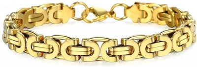 Uniqon Metal, Stainless Steel Gold-plated Bracelet Set