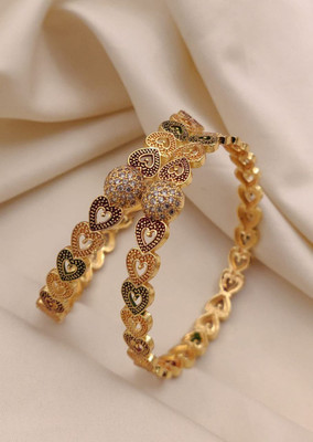 AGASTYA CREATIONS Alloy Bangle Set(Pack of 2)